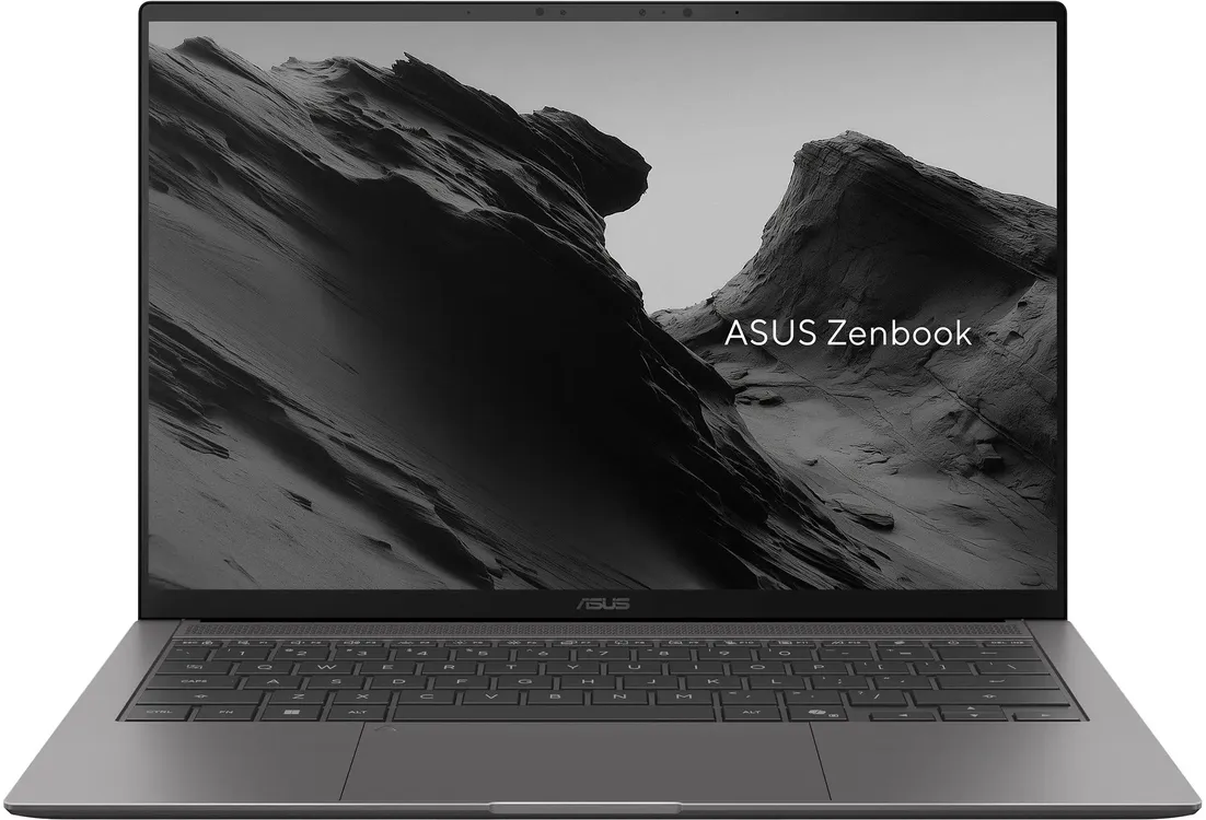 Ноутбук ASUS Zenbook S14 OLED UX5406AA-SW046W (14" OLED, Intel Core Ultra 9 386H, 32Gb, 1Tb SSD, Intel Graphics, Windows 11 Home) (Серый)
