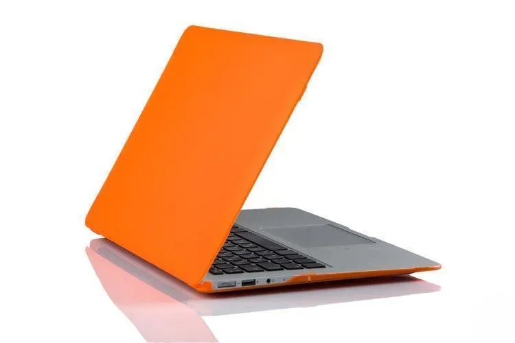 Чехол-накладка BTA-Workshop для Apple MacBook Pro 13 матовая (прозрачно-оранжевая)