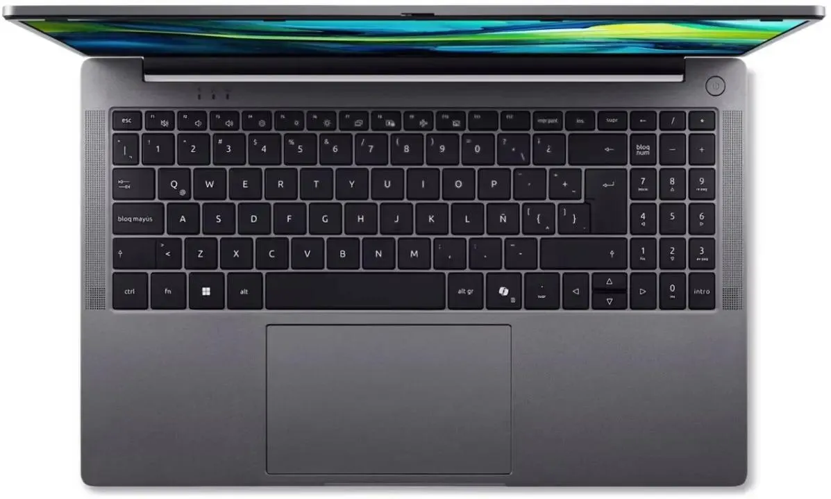 Ноутбук Acer Aspire AL15-32P-C1KD (15.6" FHD IPS, Intel Celeron N4500, 8Gb, 256Gb SSD, noOS) (Серебристый) — фото 3