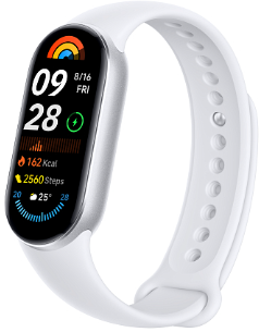 Фитнес-браслет Xiaomi Mi Smart Band 9 (серебристый)