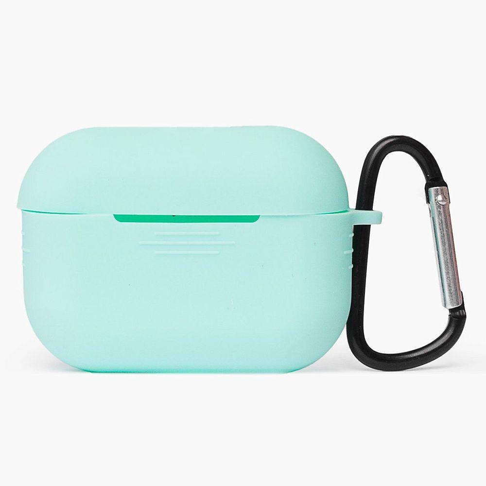 Чехол Protective Case для AirPods 4 силиконовый с карабином тиффани 700₽