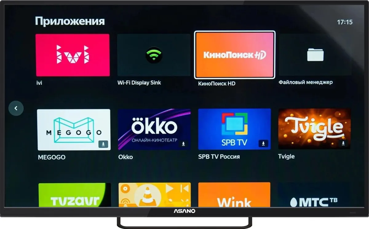 Телевизор Asano 43LU8120T, 43", DLED 4K UHD, 60 Гц, Smart TV — фото 5