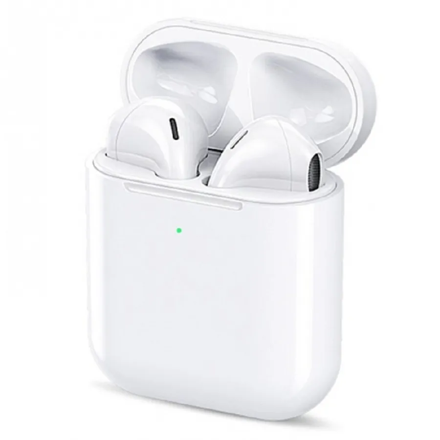 Беспроводные Bluetooth cтерео-наушники WIWU AirBuds Light Sensor (белый) уценка