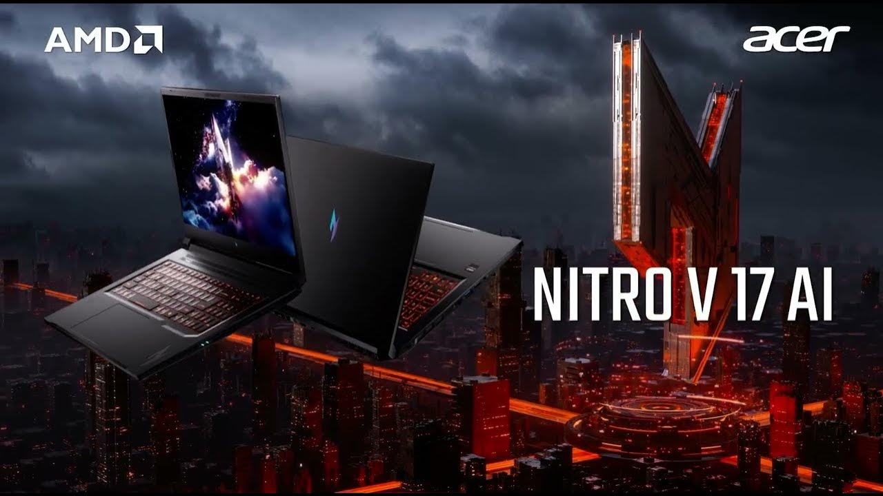 Acer Nitro V 17 AI ANV17-41-R9Q9: обзор с RTX 5060 | Device365 — Device365