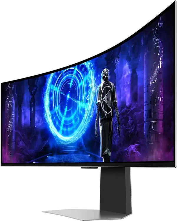 Монитор Samsung Odyssey, 49", OLED 5120×1440, 240 Гц, 0.03 мс, изогнутый — фото 4