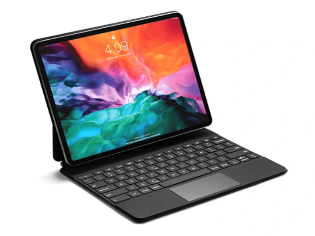 фото Чехол-клавиатура WIWU Magic Keyboard для Apple iPad Pro 13 (2024) русская раскладка (MK003) (черный)