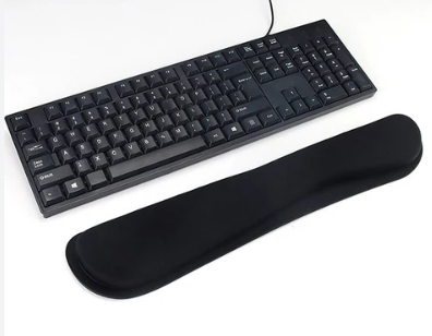 Подставка-подушка под запястья для клавиатуры WIWU Keyboard Wirst Rest (черный) (KWR-01)