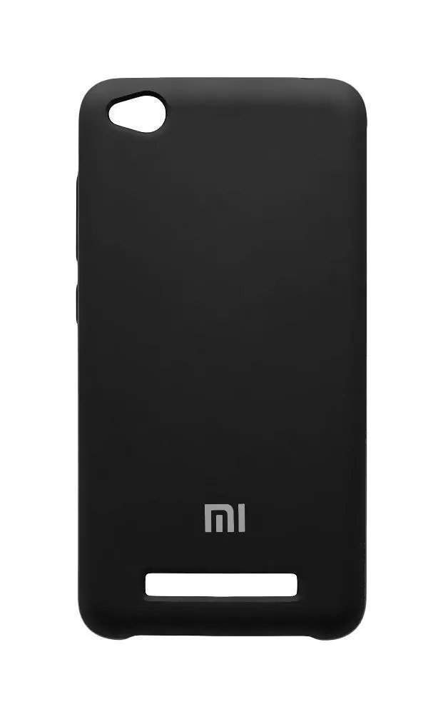 фото Чехол-накладка Silicone Cover для Xiaomi Redmi 5A силиконовый (черный)