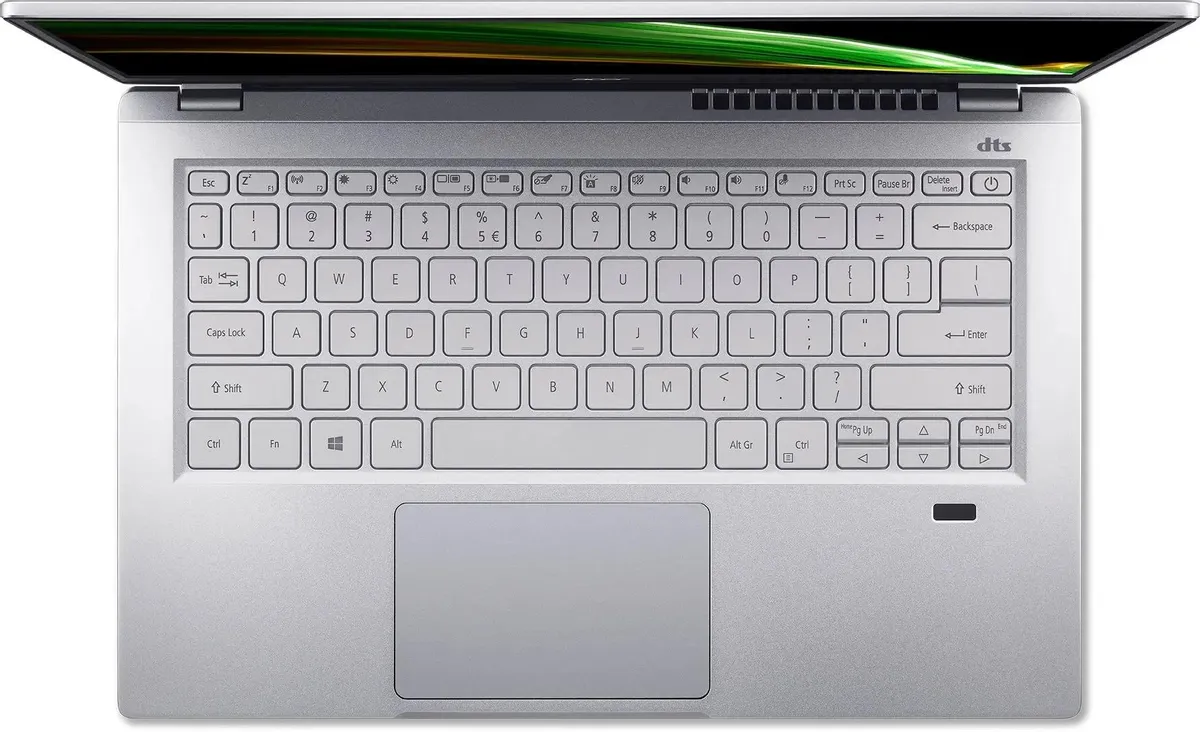 Ноутбук Acer Swift 3 SF314-43 (14" IPS, AMD Ryzen 7 5700U, 16Gb, 512Gb SSD, AMD Radeon, noOS) (Серебристый) — фото 3