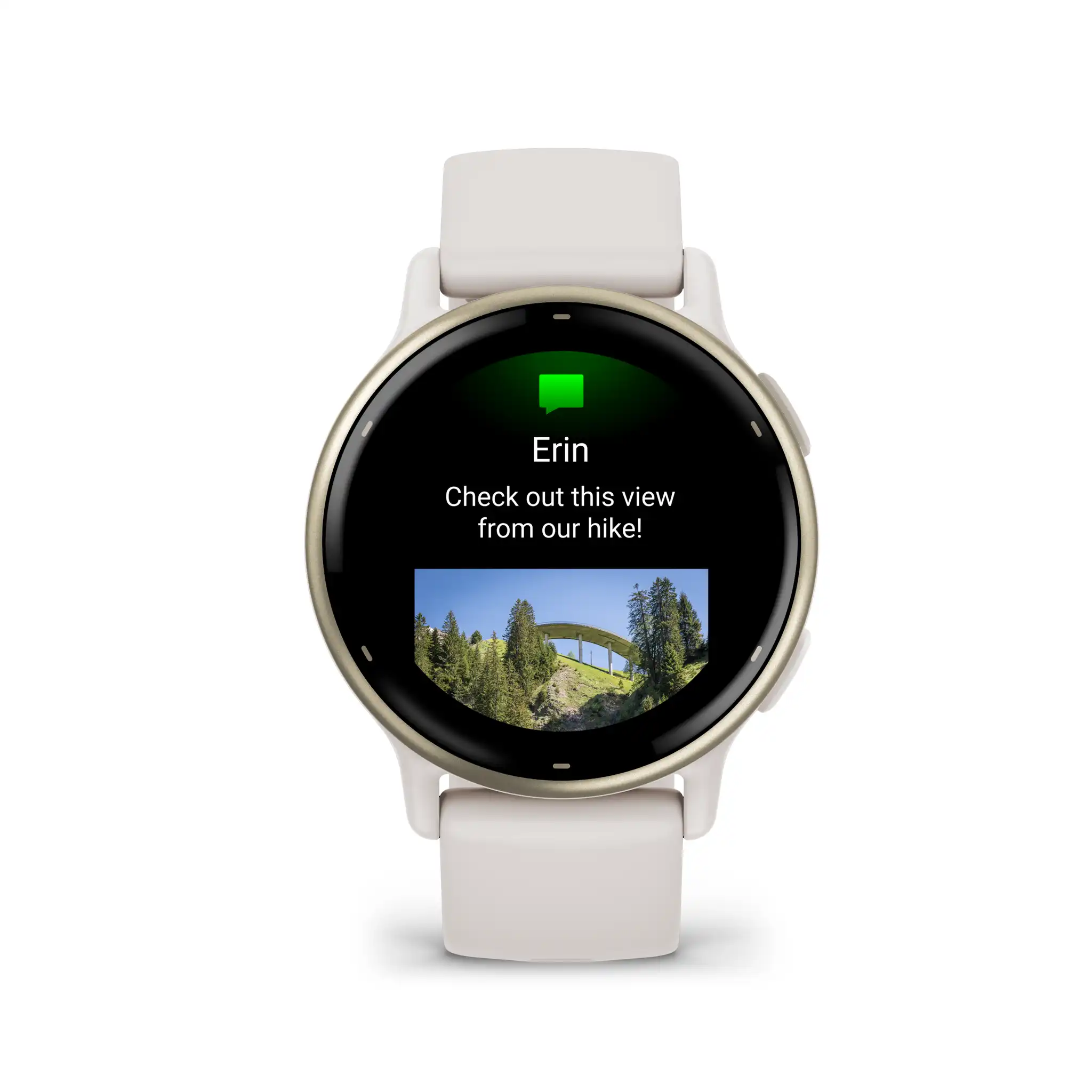 фото Смарт-часы Garmin VIVOACTIVE 5 (Cream Gold) (010-02862-11)