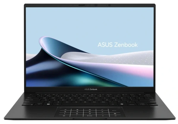 Ноутбук ASUS ZenBook 14 OLED UM3406KA-QD130 (14" OLED, AMD Ryzen AI 5 340, 16Gb, 512Gb SSD, AMD Radeon 840M, noOS) (Черный) — фото 6