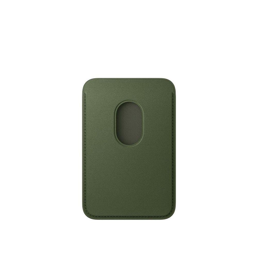 фото Чехол iPhone Leather Wallet MagSafe (Green)