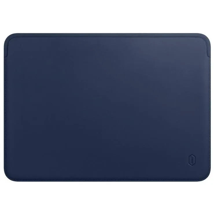 фото Чехол для ноутбука WIWU Skin Pro II PU Leather Sleeve для Apple MacBook Neo/Pro 13/Air 13 (синий)