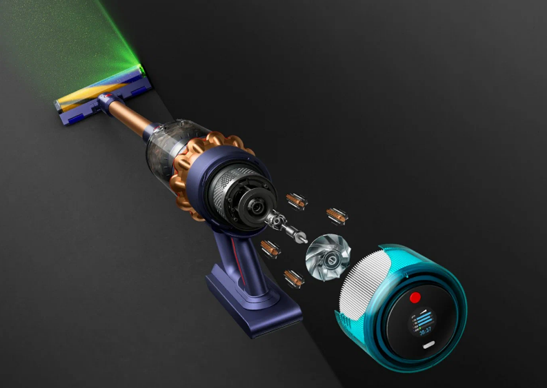 Пылесос Dyson Gen5Detect Absolute (SV23) (Prussian Blue/Rich Copper)