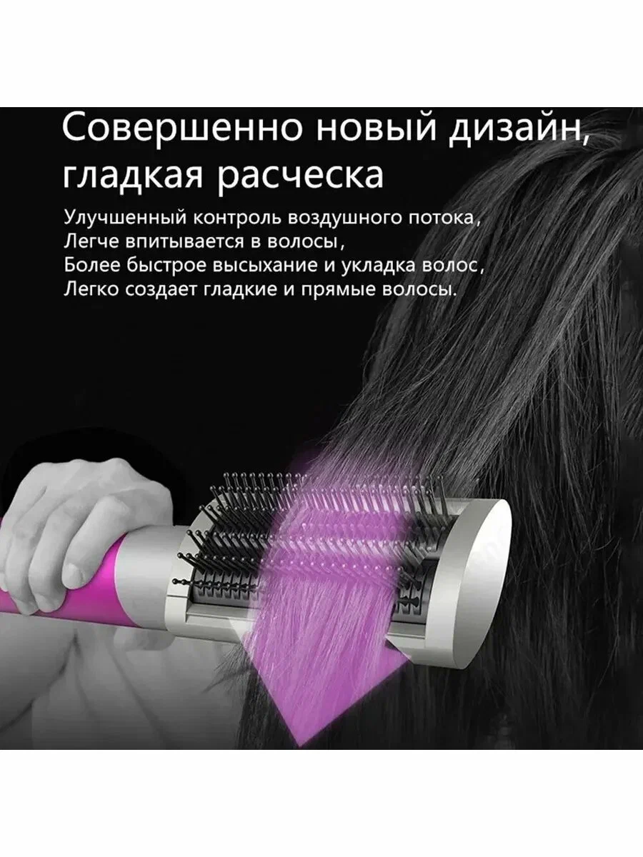 Стайлер Xiaomi SenCiciMen X9 (4 насадки) EU (Розовое золото)