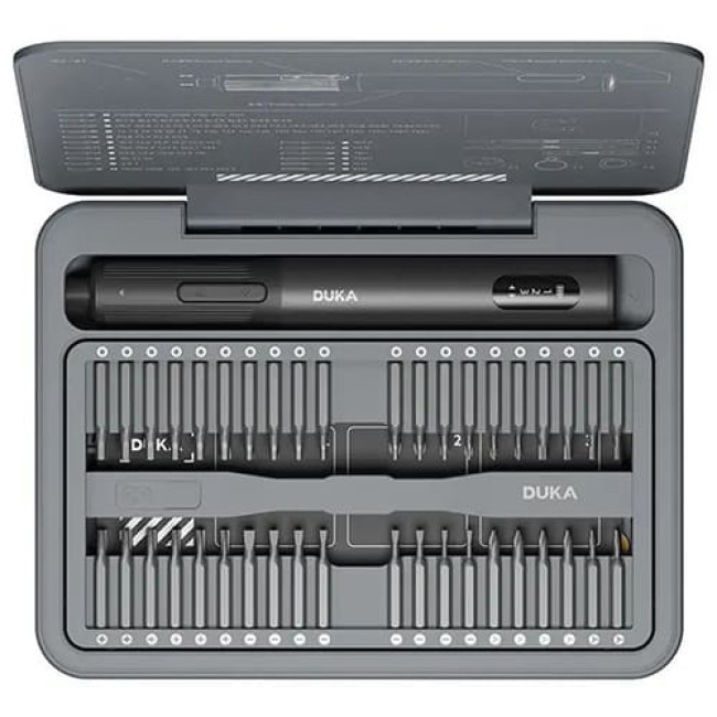 Электрическая отвертка Xiaomi DUKA Е3 Electric Screwdriver Set 95 в 1 (черный)
