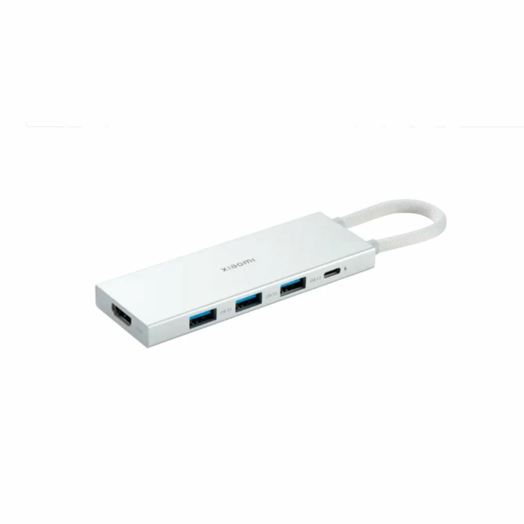 Адаптер Xiaomi Type-C 5 в 1 на 3хUSB 30Type-CHDMI XMDS05YM Silver 2800₽