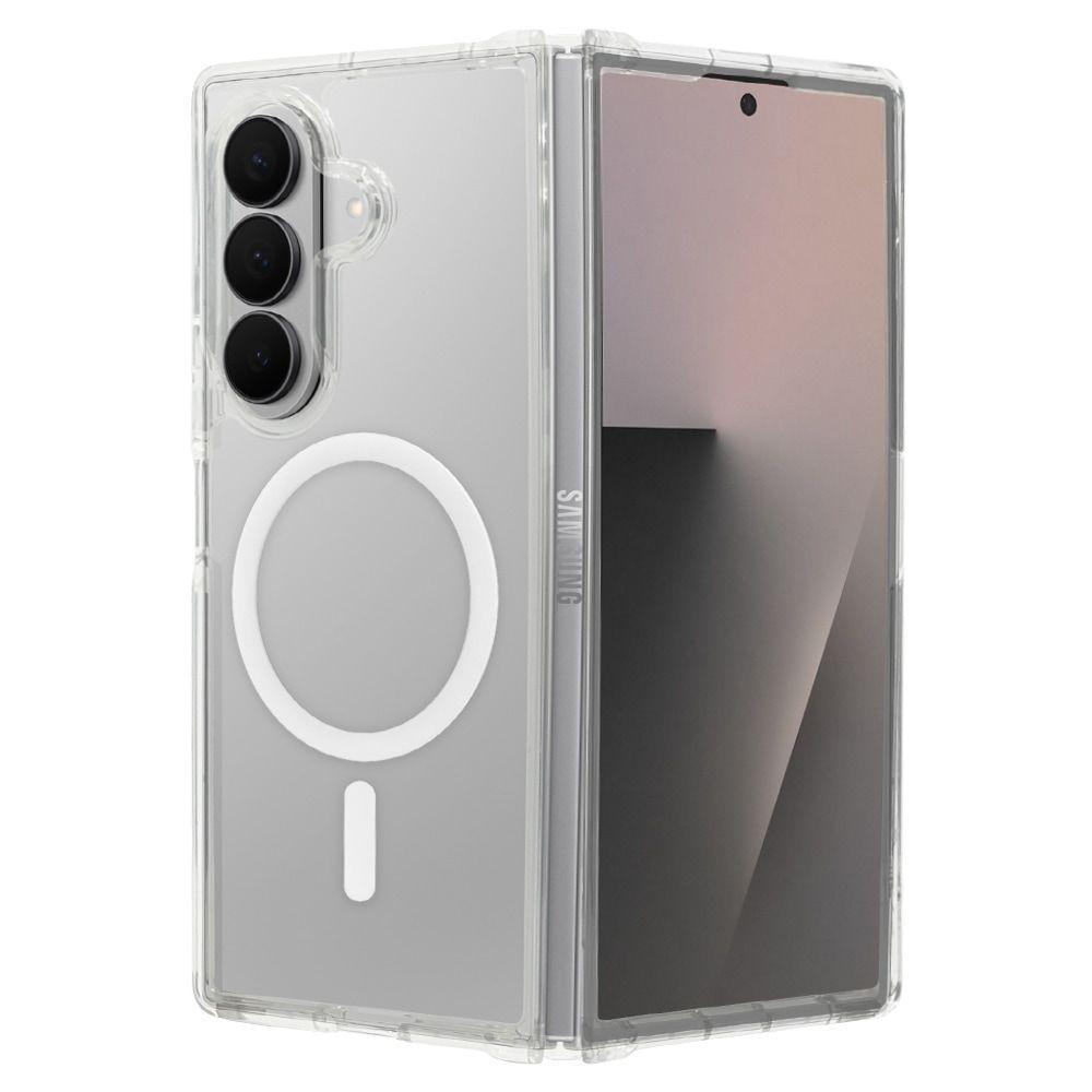 фото Чехол-накладка Clear Case Magsafe для Samsung Galaxy Z Fold7 силиконовый (прозрачный)