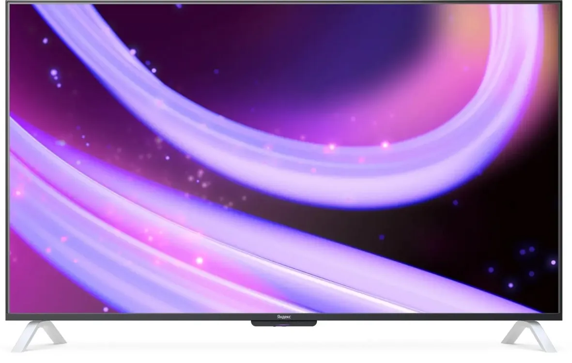 Телевизор Яндекс ТВ Станция YNDX-00098, 65", QLED 4K UHD, 144 Гц, Smart TV (Яндекс ТВ)