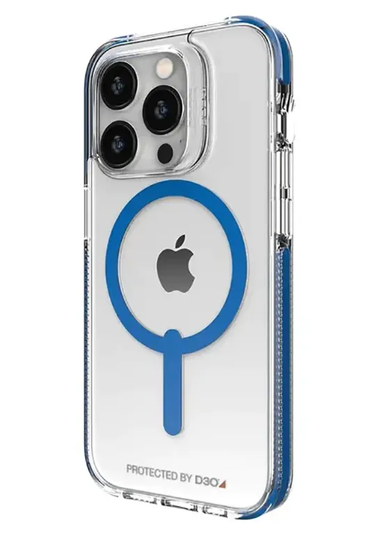 фото Чехол-накладка Zagg Santa Cruz Snap MagSafe для iPhone 14 Pro Max пластиковый (синий)