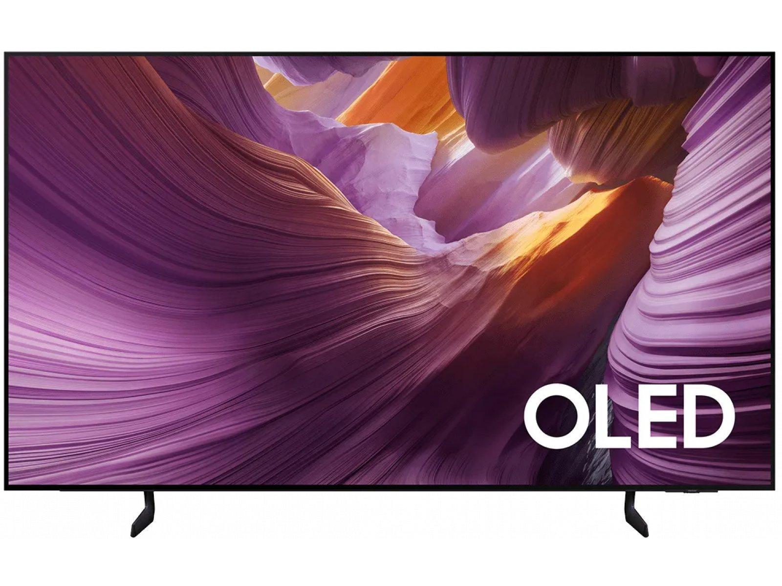 Телевизор Samsung QE55S85FAEXRU, 55", OLED 4K UHD, 120 Гц, Smart TV (Tizen)