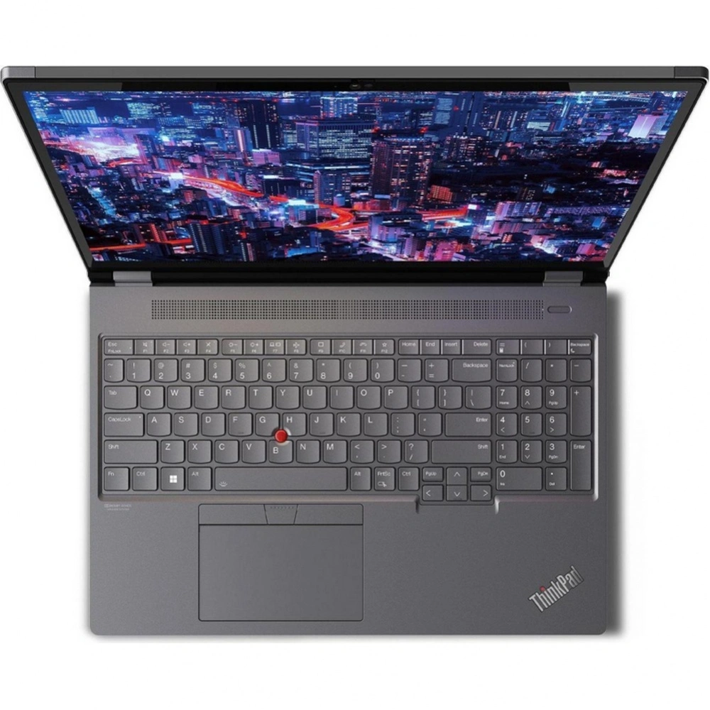 Ноутбук Lenovo ThinkPad P16 G2 Intel Core i7-14700HX/16Gb/SSD512Gb/RTX2000 8Gb/16"/IPS/WUXGA/1920x1200/60Hz/Win11Pro/Storm Grey (21FBA0R7CD) — фото 5