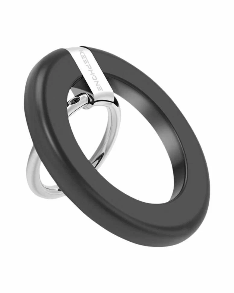 фото Магнитный держатель-кольцо Keephone MagSnap Easy Grip для Apple iPhone (черный)