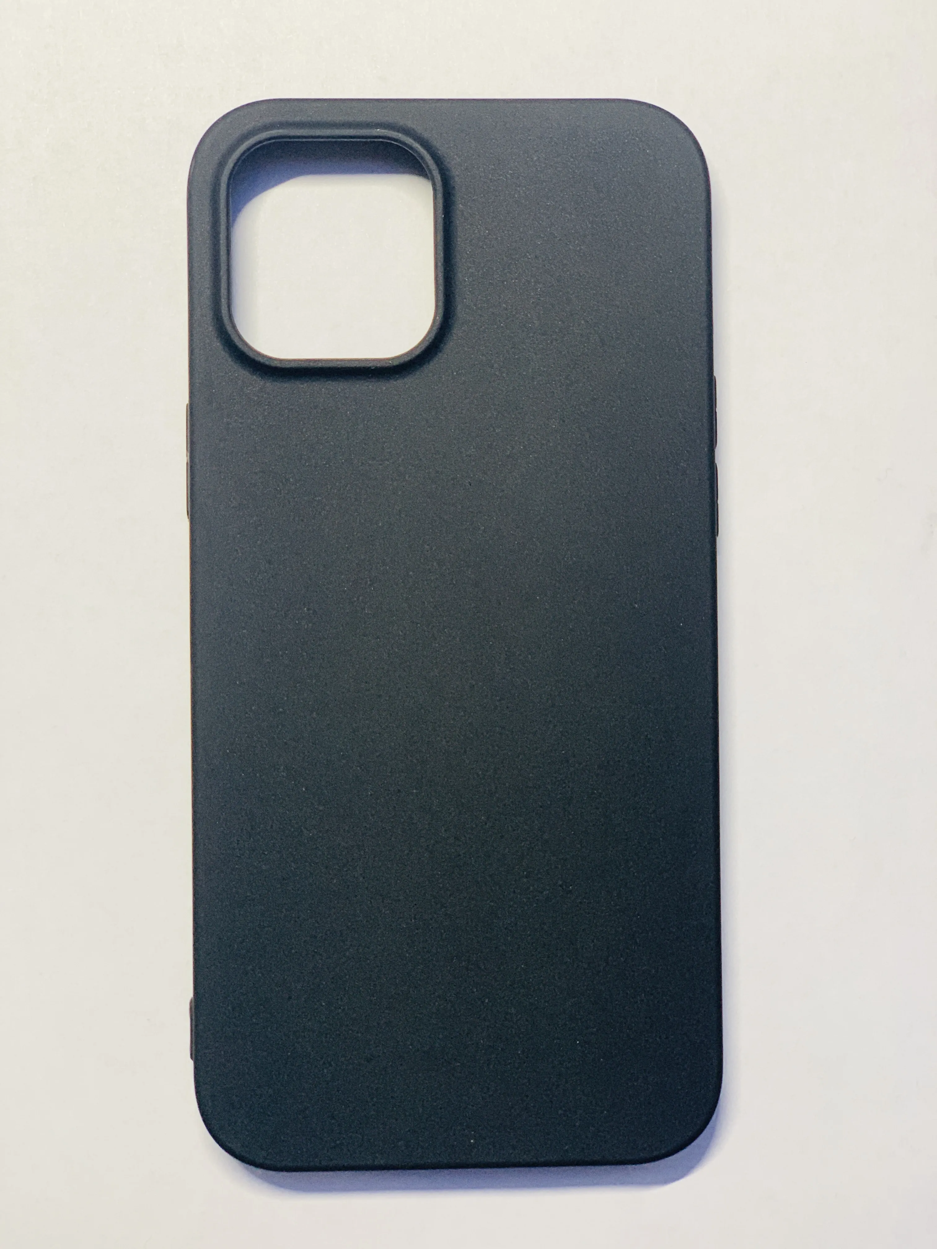 фото Чехол-накладка FaisON Soft Matte Series для Apple iPhone 12 Pro Max силиконовый (черный)