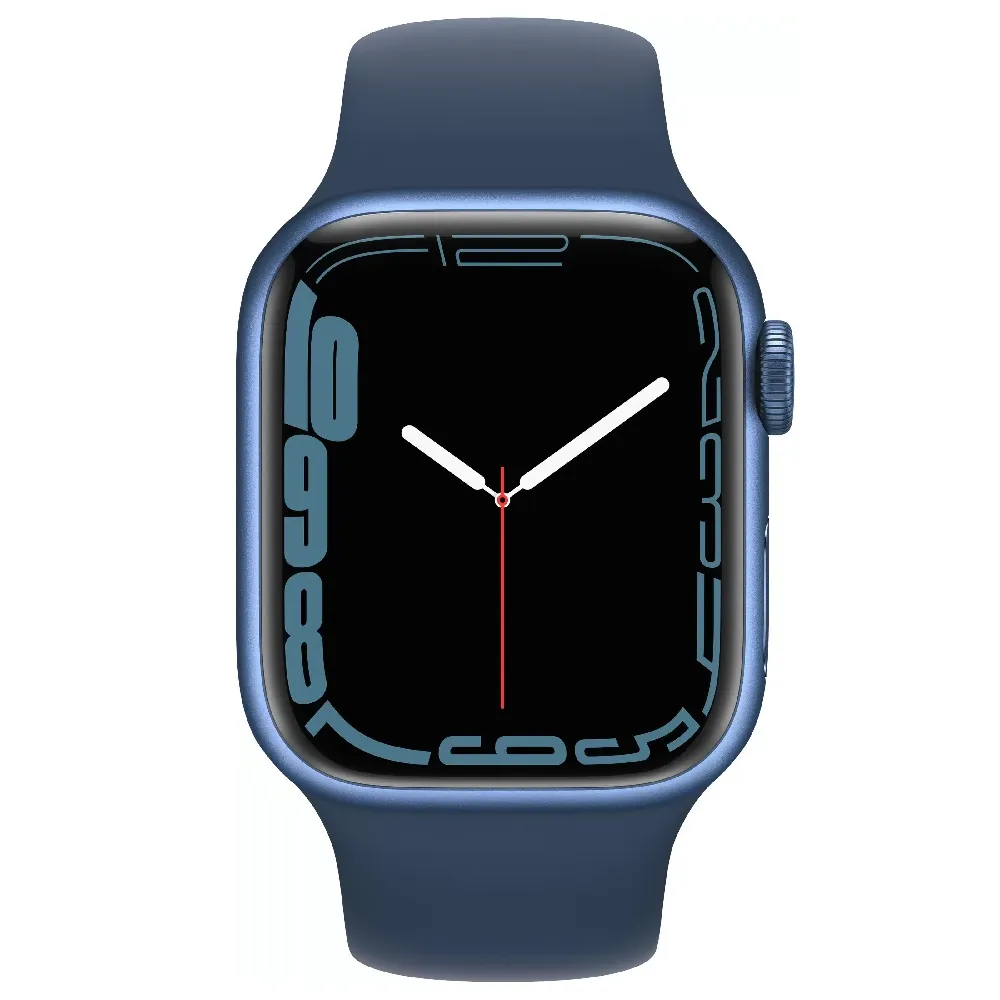 Apple Watch Series 7 41mm Blue Aluminum Case with Abyss Blue Sport Band Б/У (Отличное состояние)