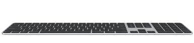 фото Беспроводная клавиатура Apple Magic Keyboard with Touch ID and Numeric Keypad (USB–C) (Black) (MXK83)
