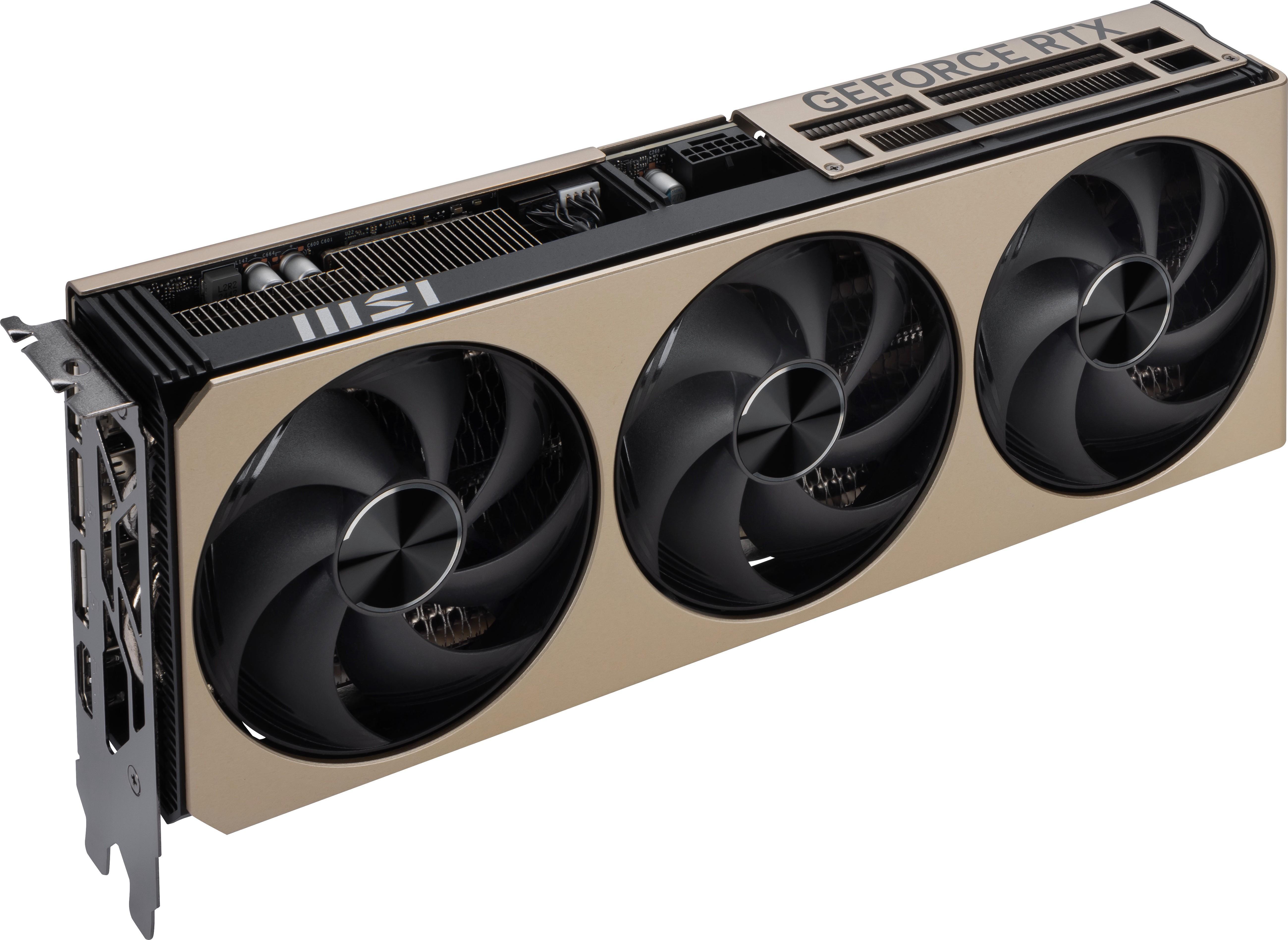 MSI выпустила компактную версию RTX 5080 в черном цвете