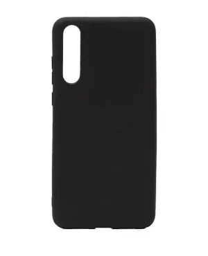 фото Чехол-накладка для Huawei P20 силиконовый (черный)