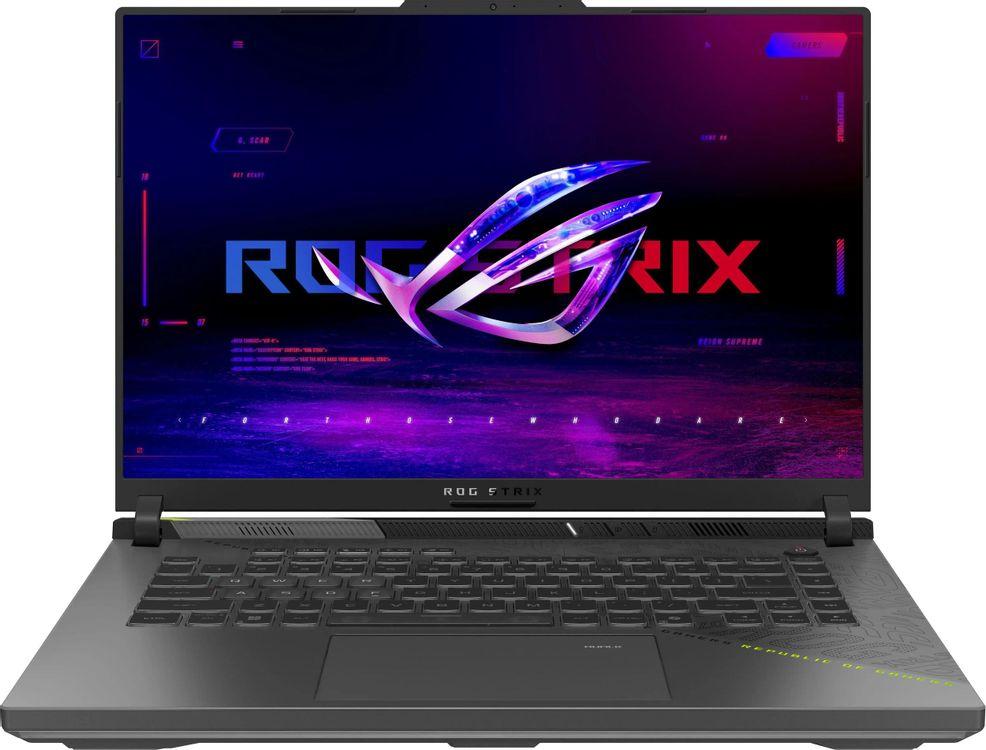 Ноутбук ASUS ROG Strix G16 G614PP-WH94 (16" IPS, AMD Ryzen 9 8940HX, 16Gb, 1Tb SSD, NVIDIA GeForce RTX 5070 8Gb, Windows 11 Home) (Серый)