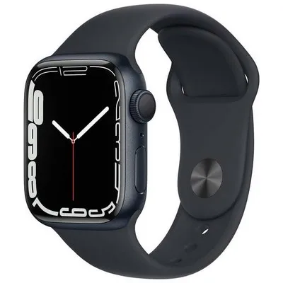 Apple Watch Series 7 41mm Midnight Aluminum Case with Midnight Sport Band Б/У (Отличное состояние)