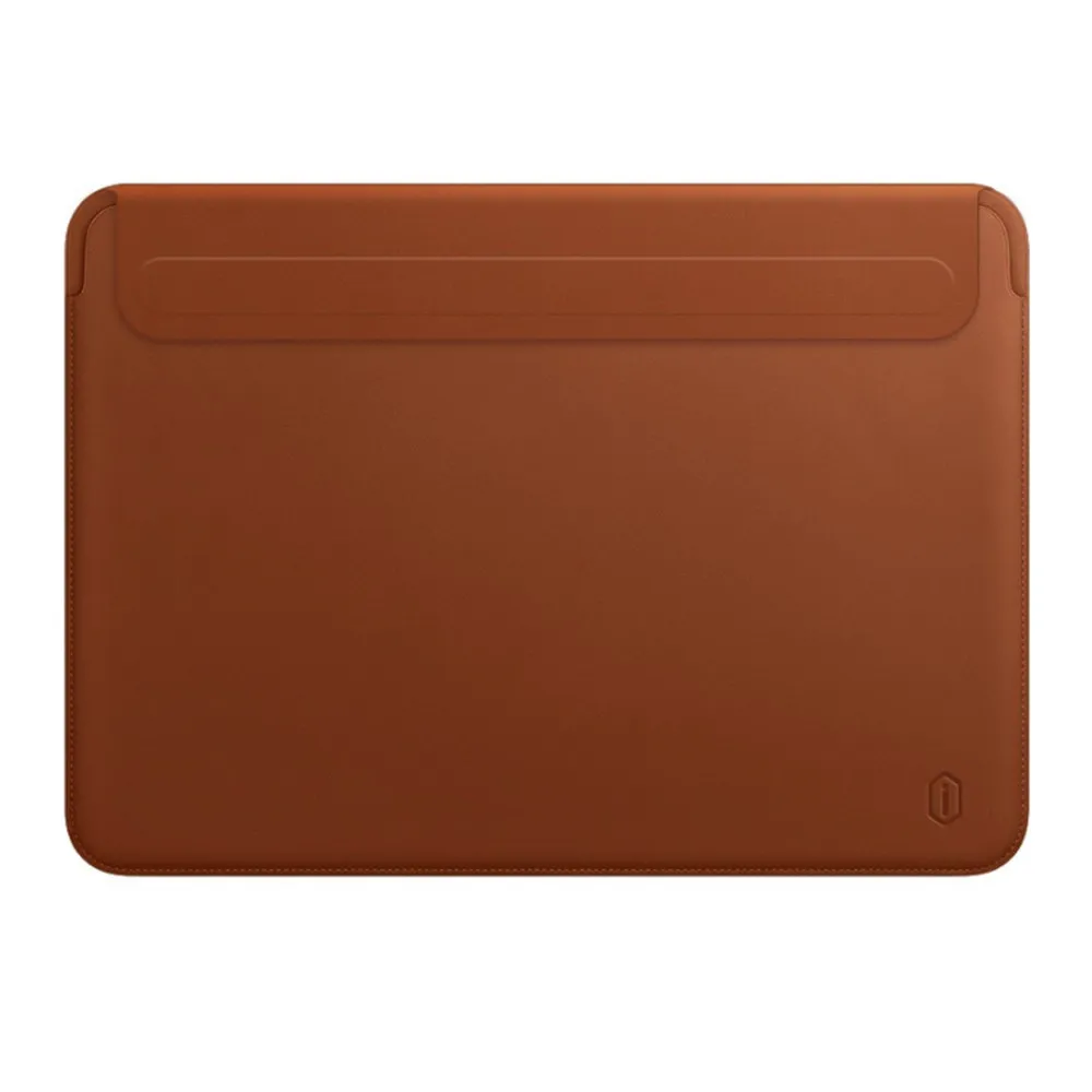 фото Чехол для ноутбука WIWU Skin Pro II PU Leather Sleeve для Apple MacBook Pro 13/Air 13 (2018) (коричневый)