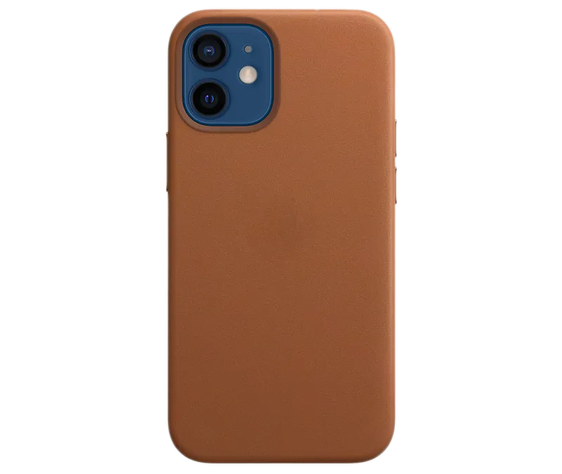 фото Чехол-накладка Silicone Case Series для Apple iPhone 12/12 Pro (коричневый)