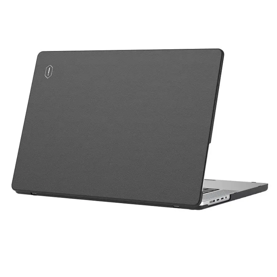 фото Чехол-накладка WIWU Leather Shield для Apple MacBook Pro 16 (2021) искусственная кожа (черный)