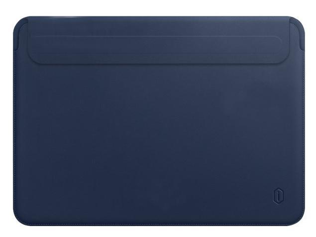 фото Чехол для ноутбука WIWU Skin New Pro II PU Leather Sleeve для Apple MacBook Pro 13/Air 13 (синий)