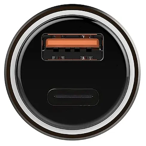 фото Автомобильное зарядное устройство WIWU PC100 38W Type-C PD+QC3.0 (черный)