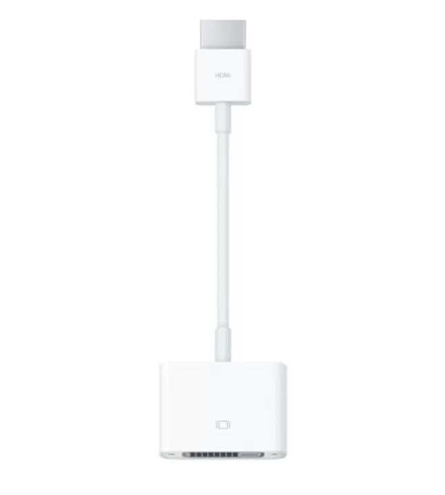 фото Адаптер Apple HDMI to DVI Adapter (MJVU2ZM/A) (белый)