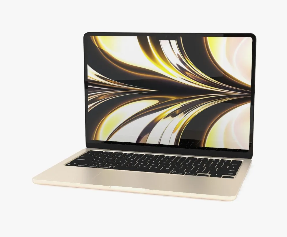 Apple MacBook Air 13 with Retina True Tone Mid 2022 M2 10С 8/512Gb (Starlight) (MLY23) 