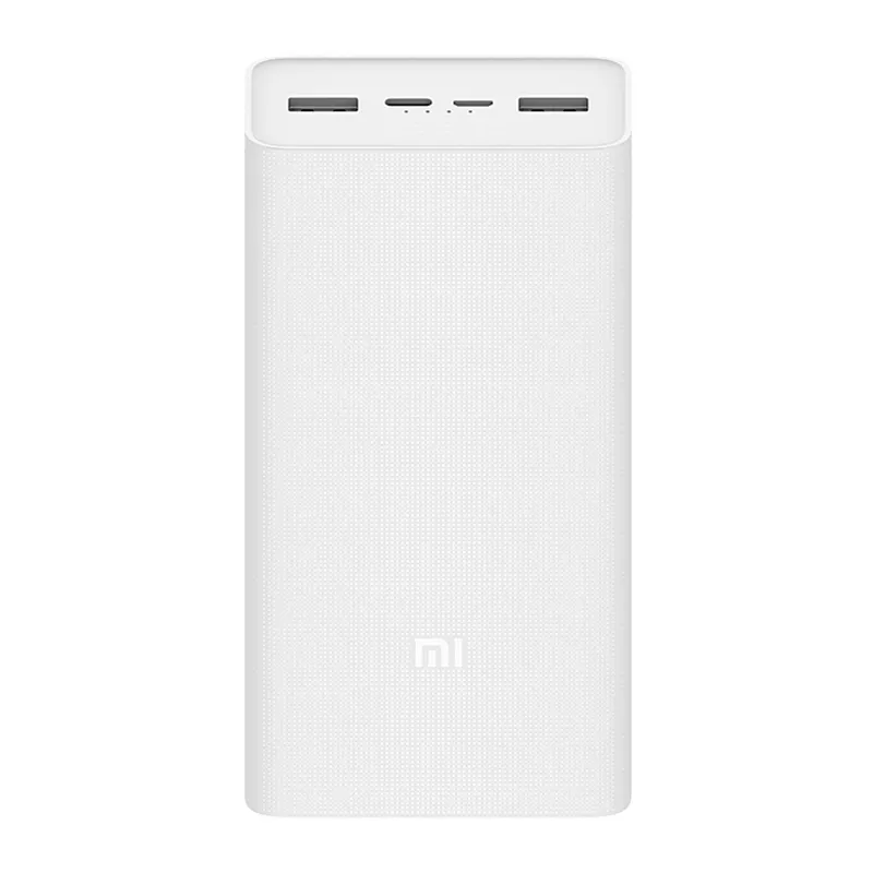 Универсальный внешний аккумулятор Xiaomi Mi Power Bank 3 30000 mAh (PB3018ZM) (белый)