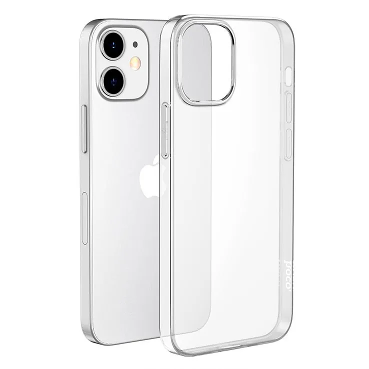 фото Чехол-накладка Hoco Light Series TPU для iPhone 13 Mini силиконовый (прозрачный)
