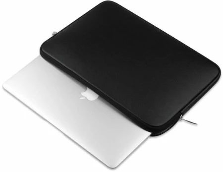 фото Чехол Tech-Protect Neoskin для Apple MacBook 13-14" искусственная кожа (черный)