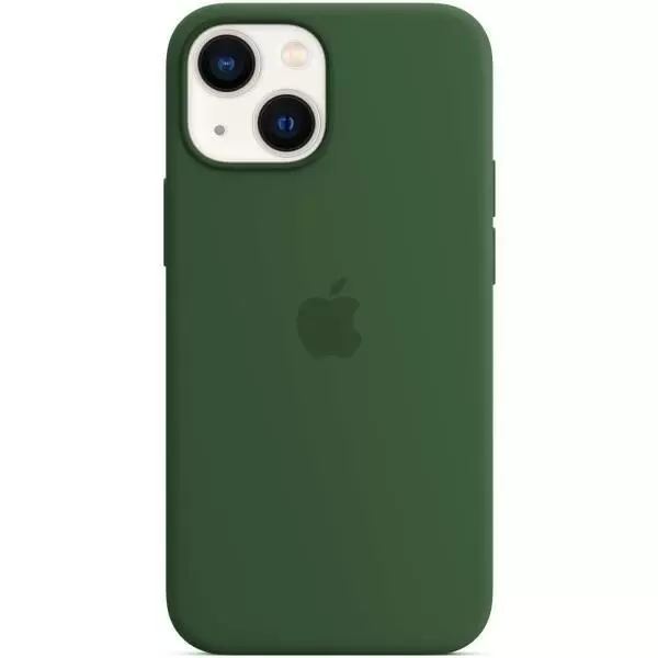 фото Чехол-накладка Silicone Case MagSafe для iPhone 13 Mini силикон (Clover)