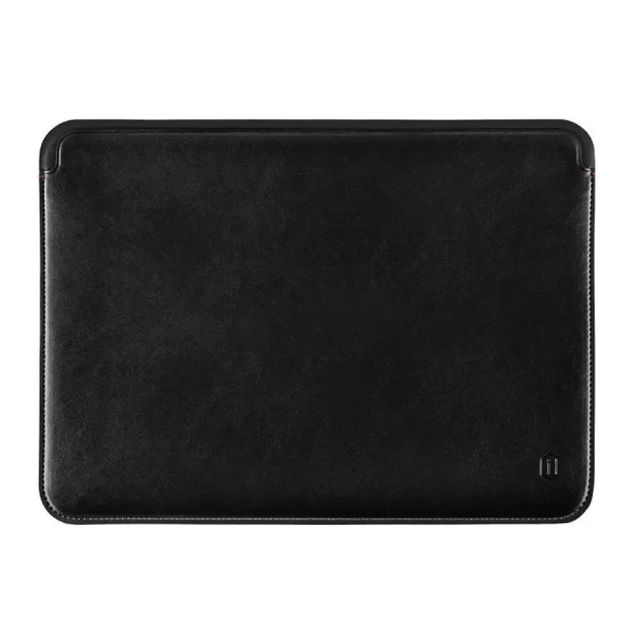 фото Чехол для ноутбука WIWU Skin Pro Platinum Tech Leather Sleeve для Apple MacBook Pro 14.2" (черный)