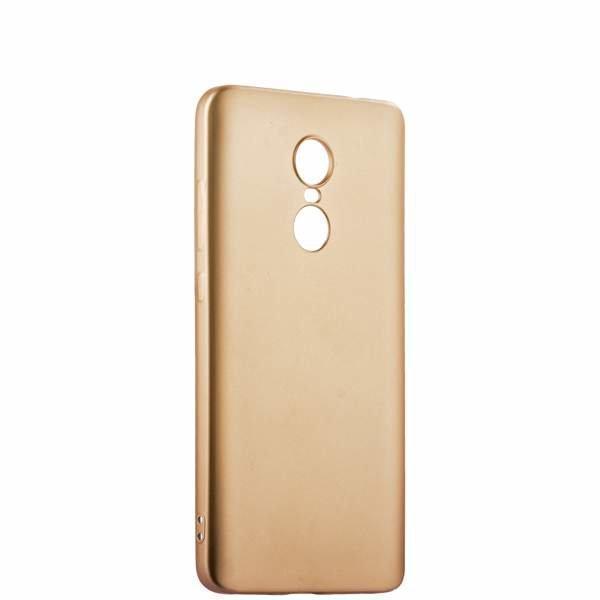 фото Чехол-накладка j-case 0.5mm THIN для Xiaomi Redmi Note 4 силикон (золотой)