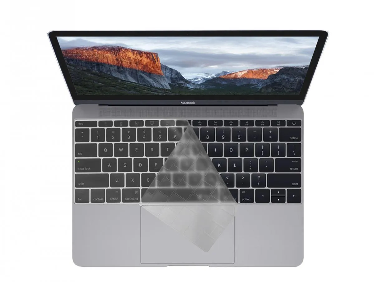 фото Накладка Devia Keypad Cover для клавиатуры на Apple MacBook 12/Pro 13 2016 (прозрачная)