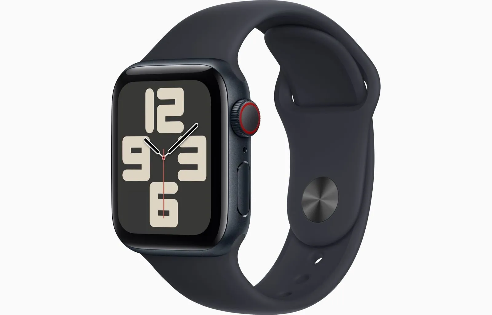 Apple Watch SE Gen 2 40mm (GPS+Cellular) Midnight Aluminum Case with Midnight Sport Band (M/L) (MRG93/MNTN3)