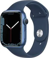 Apple Watch Series 7 45mm (GPS) Blue Aluminum Case with Abyss Blue Sport Band (MKN83) б/у